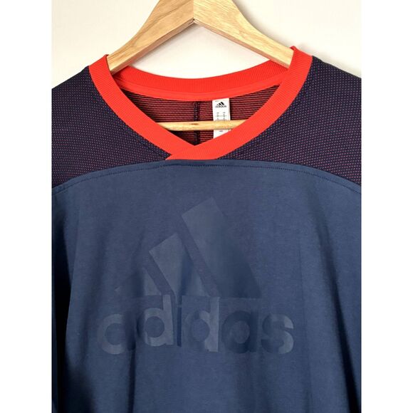 Adidas Men's SID BOS Crewneck Pullover SweatShirt Athletic Size XL m41 - Picture 11 of 12